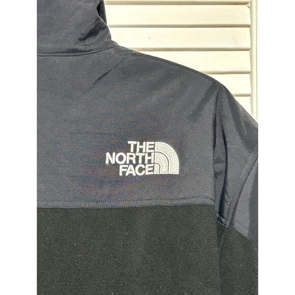 The North Face Men's Black Grey Salinas Mixed Media Jacket Fleece Size XXL 3037 - Picture 4 of 9